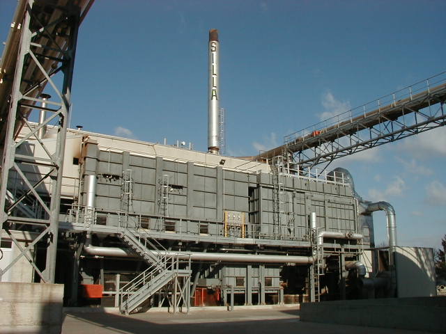 Thermal oil heat generator in Sustinente