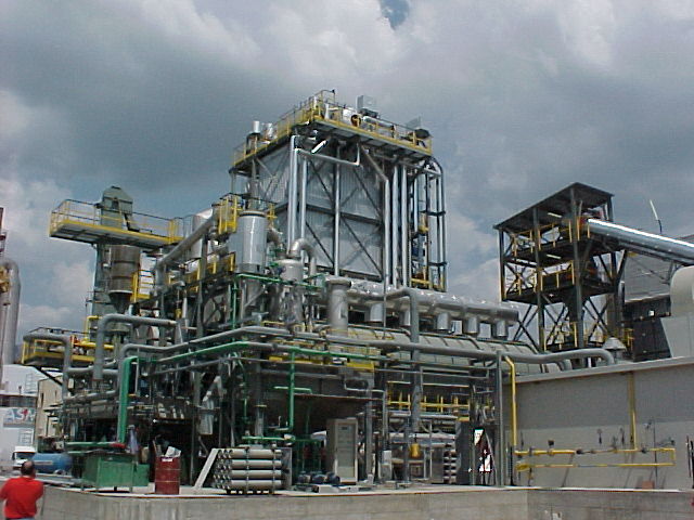 Energy production plant from wood chips mixed with paper mill pulper, Terni
