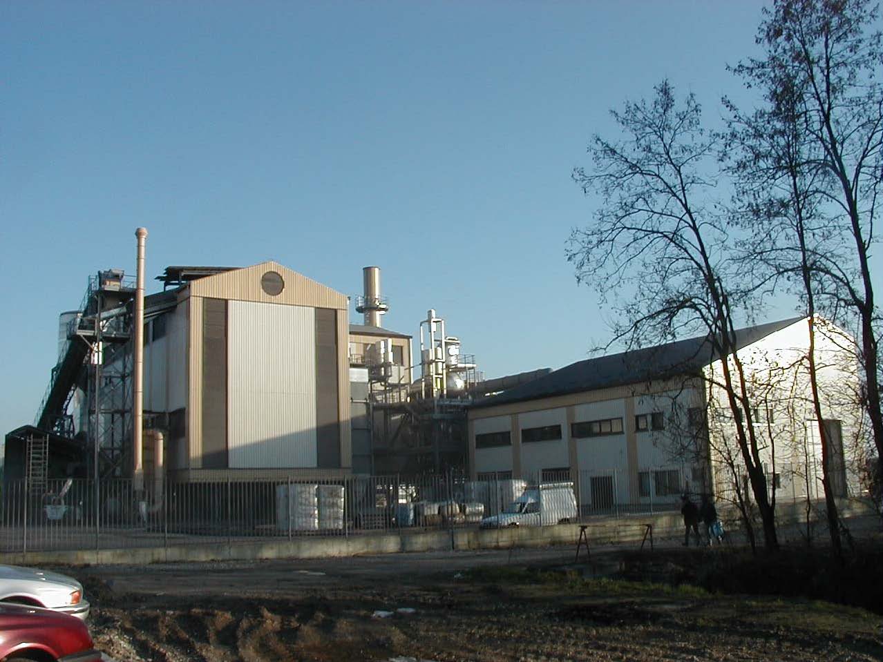 Biomass energy production plant for Riso Scotti, in Pavia