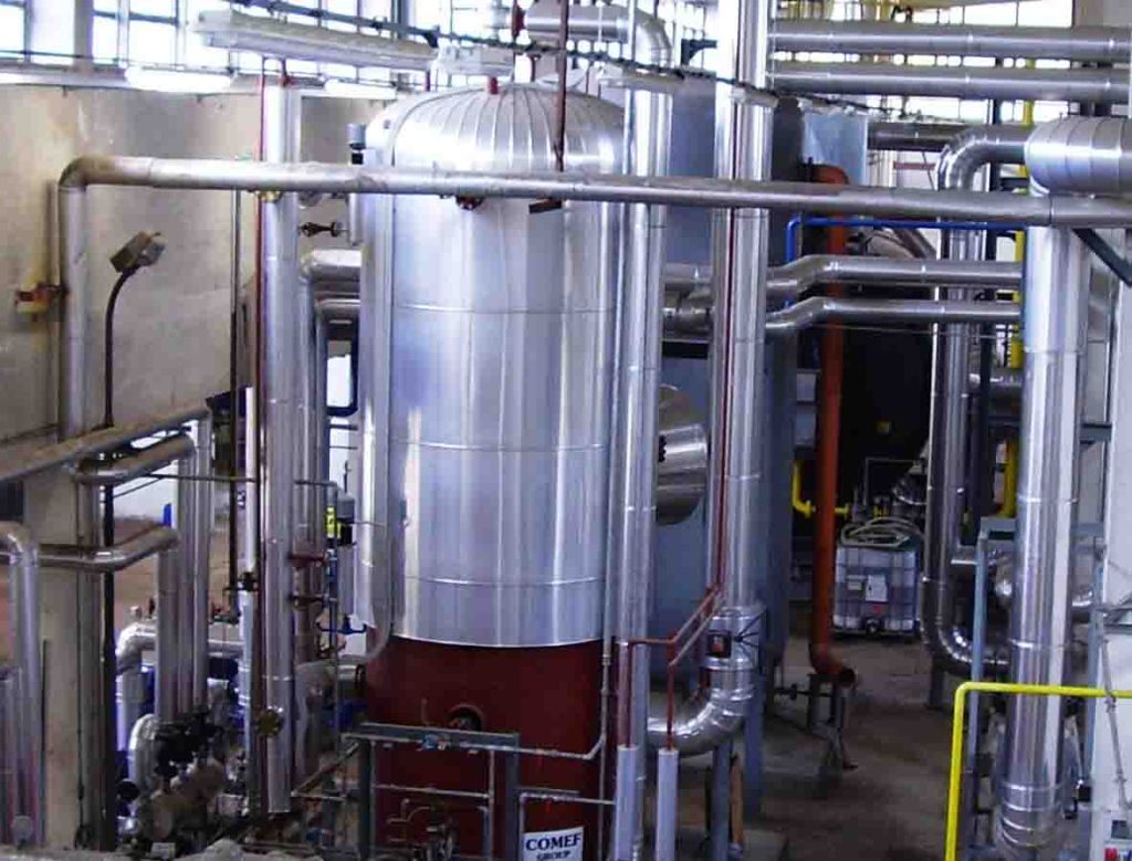 District heating station with thermal cycle in Grugliasco