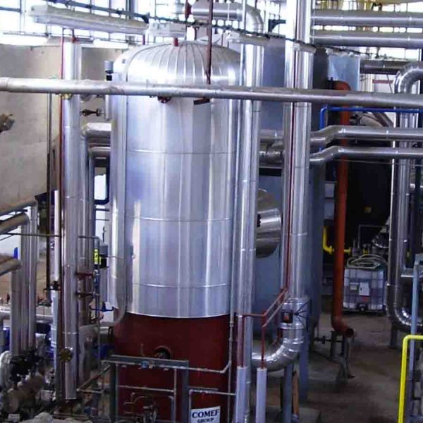 District heating station with thermal cycle in Grugliasco