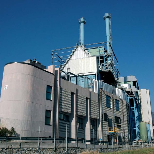 Waste electrical energy production plant at Veolia